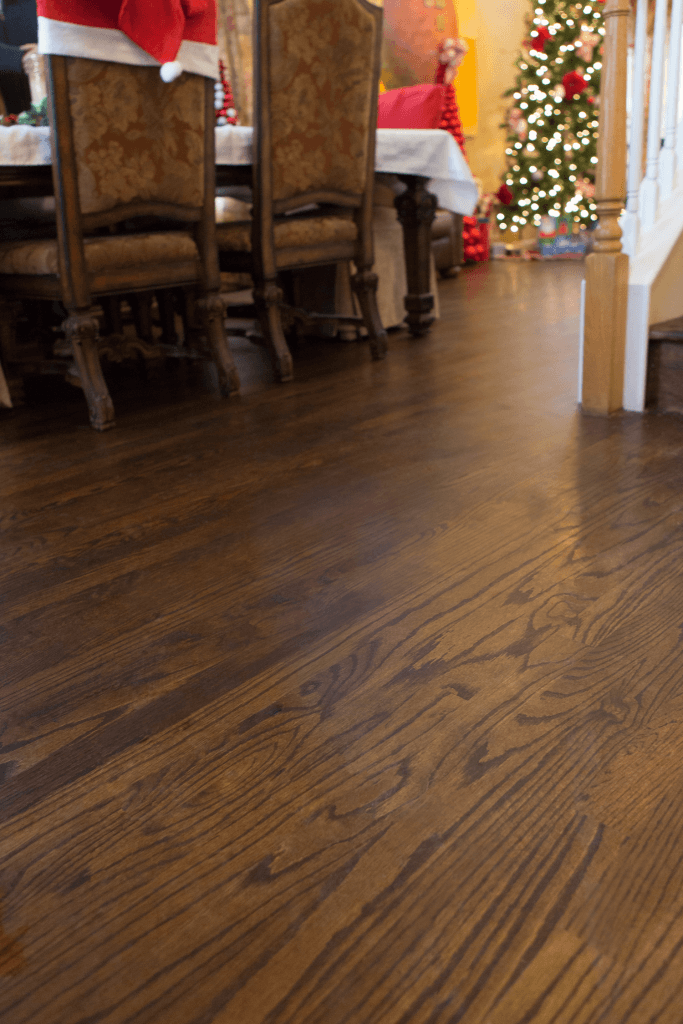 Red Oak Stained With Antique Brown A Max Hardwood Flooring