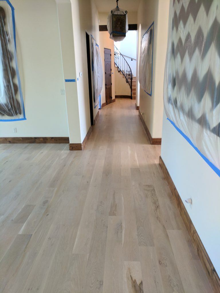 White Oak W/ Natural Finish & Matte Sheen - A-MAX Hardwood Flooring